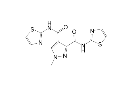 1H-pyrazole-3,4-dicarboxamide, 1-methyl-N~3~,N~4~-di(2-thiazolyl)-