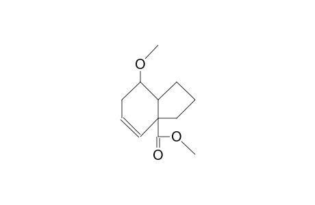 3Aa, 7aa-1,2,3,6,7,7a-hexahydro-7b-methoxy-3ah-indene-3a-carboxylic acidmethyl ester