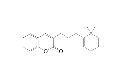 3-(3-(6,6-dimethylcyclohex-1-en-1-yl)propyl)-2H-chromen-2-one