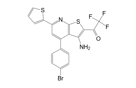 1-[3-amino-4-(4-bromophenyl)-6-(2-thienyl)thieno[2,3-b]pyridin-2-yl]-2,2,2-trifluoroethanone