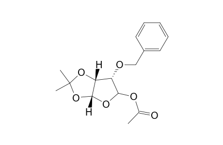 [3aR(3a.alpha.,6.beta.,6a.alpha.)]-tetrahydro-2,2-dimethyl-5-acetoxy-6-(phenylmethoxy)furo[2,3-d]-1,3-dioxole
