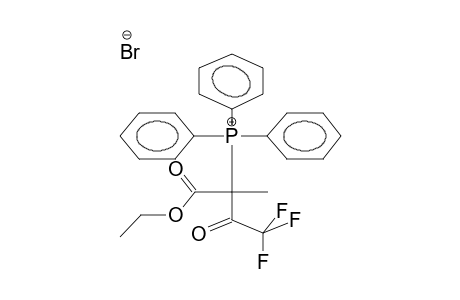 TRIPHENYL(1-ETHOXYCARBONYL-1-TRIFLUOROACETYLETHYL)PHOSPHONIUM BROMIDE