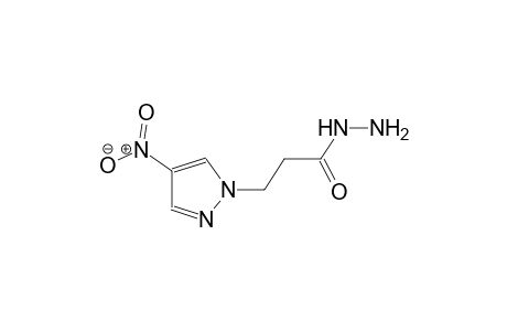 3-(4-nitro-1H-pyrazol-1-yl)propanohydrazide