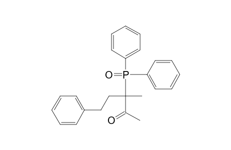 2-Pentanone, 3-(diphenylphosphinyl)-3-methyl-5-phenyl-