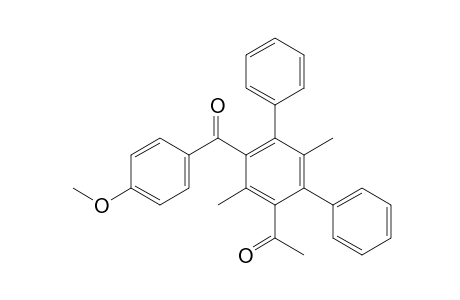 3-acetyl-2,5-dimethyl-4,6-diphenyl-4'-methoxybenzophenone