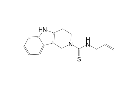 N-allyl-1,3,4,5-tetrahydro-2H-pyrido[4,3-b]indole-2-carbothioamide