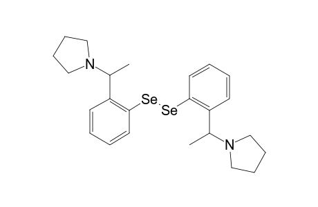 1-[1-[2-[[2-(1-pyrrolidin-1-ylethyl)phenyl]diselanyl]phenyl]ethyl]pyrrolidine