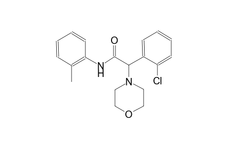4-morpholineacetamide, alpha-(2-chlorophenyl)-N-(2-methylphenyl)-