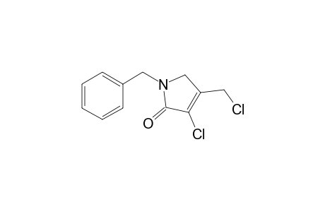 1-Benzyl-4-(chloromethyl)-3-chloro-1H-pyrrol-2(5H)-one