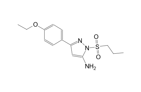 1H-pyrazol-5-amine, 3-(4-ethoxyphenyl)-1-(propylsulfonyl)-