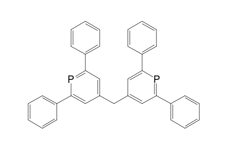 4,4'-methylene-bis[2,6-diphenyl-.lambda(5).-phosphinine]