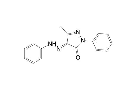 3-methyl-1-phenylpyrazole-4,5-dione, 4-phenylhydrazone