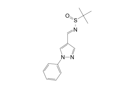(R)-2-Methyl-N-[(1-phenyl-1H-pyrazol-4-yl)methylidene]-2-propanesulfinamide