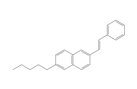 (E)-2-Pentyl-6-styrylnaphthalene