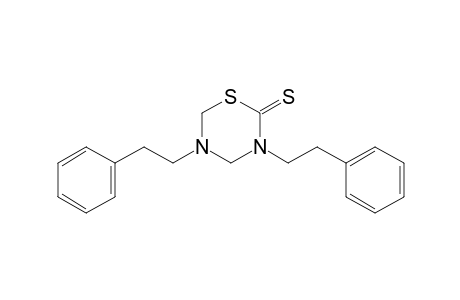 3,5-diphenethyltetrahydro-2H-1,3,5-thiadiazine-2-thione