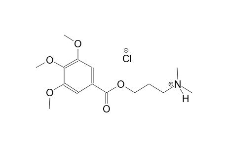 N,N-dimethyl-3-[(3,4,5-trimethoxybenzoyl)oxy]-1-propanaminium chloride