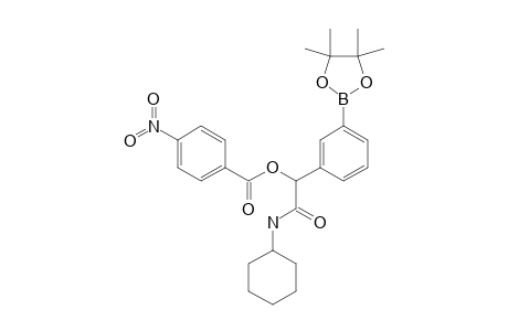 2-(CYCLOHEXYLAMINO)-2-OXO-1-[3-(4,4,5,5-TETRAMETHYL-1,3,2-DIOXABOROLAN-2-YL)-PHENYL]-ETHYL-4-NITRO-BENZOATE