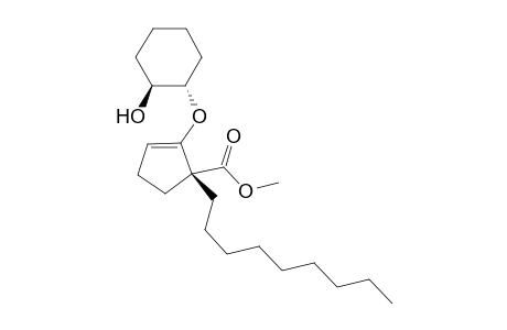 Methyl 1-nonyl-2-[(1S,2S)-(2-hydroxy-cyclohexyl)oxy]cyclopent-2-en-1-carboxylate
