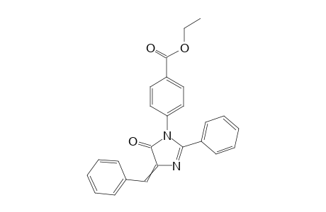 Ethyl 4-(4-benzylidene-5-oxo-2-phenyl-4,5-dihydro-1H-imidazol-1-yl)benzoate