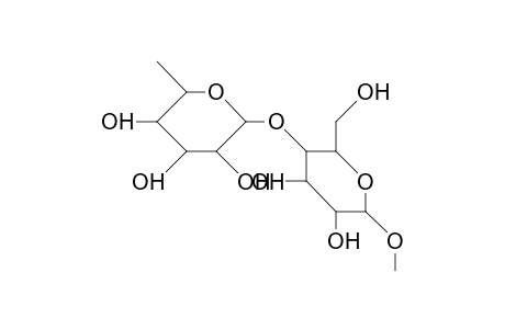 Methyl A-L-fucopyranosyl(1->4)-A-D-galactopyranoside