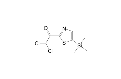 Ethanone, 2,2-dichloro-1-[5-(trimethylsilyl)-2-thiazolyl]-