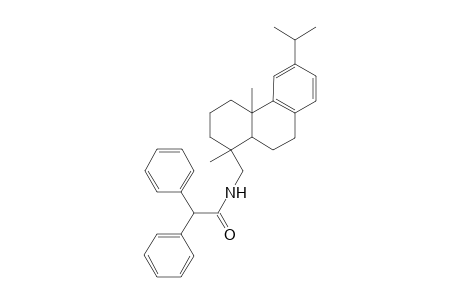 N-[(1,4a-dimethyl-6-propan-2-yl-2,3,4,9,10,10a-hexahydrophenanthren-1-yl)methyl]-2,2-diphenyl-ethanamide