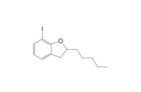 2,3-Dihydro-7-iodo-2-pentylbenzofuran