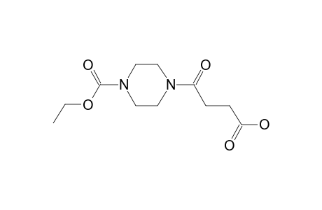 4-(3-Carboxy-propionyl)-piperazine-1-carboxylic acid, ethyl ester