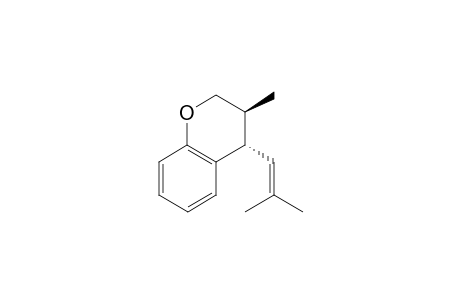 trans-3-methyl-4-(2-methylprop-1-enyl)chroman