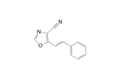 5-[(E)-2-phenylethenyl]-1,3-oxazole-4-carbonitrile