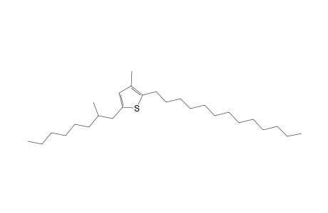 3-Methyl-5-(2-methyloctyl)-2-tridecylthiophene