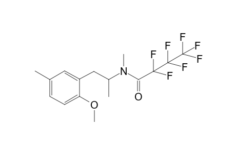 2,2,3,3,4,4,4-heptafluoro-N-(1-(2-methoxy-5-methylphenyl)propan-2-yl)-N-methylbutanamide