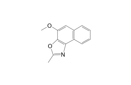 Naphth[1,2-d]oxazole, 4-methoxy-2-methyl-