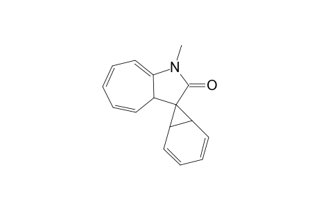 1-Methylspiro[dihydroazaazulan-2-one-3,7'-bicyclo[4.1.0]hept-2,4,diene]