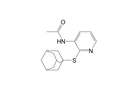 2-(1-Adamantylthio)-3-acetamidopyridine