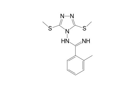 3,5-Dimethylthio-4-(2-methylbenzamidino)-1,2,4-triazole