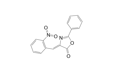 4-(2-NITROBENZYLIDENE)-2-PHENYL-4,5-DIHYDROOXAZOL-5-ONE