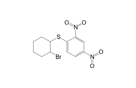 Benzene, 1-[(2-bromocyclohexyl)thio]-2,4-dinitro-