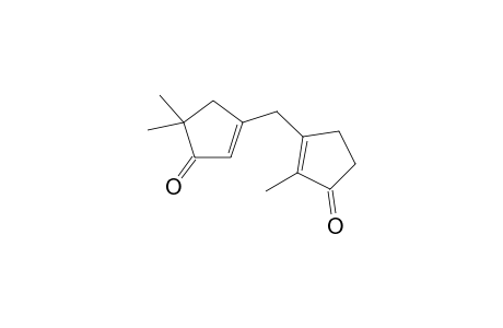 4,4-Dimethyl-1-(2-methyl-3-oxocyclopentene-1-ylmethyl)cyclopenten-3-one