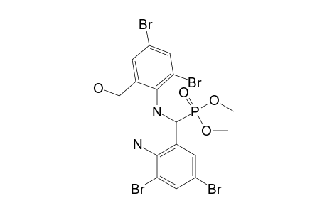 DIMETHYL-(2-AMINO-3,5-DIBROMOPHENYL)-[2,4-DIBROMO-6-(HYDROXYMETHYL)-PHENYLAMINO]-METHYL-PHOSPHONATE