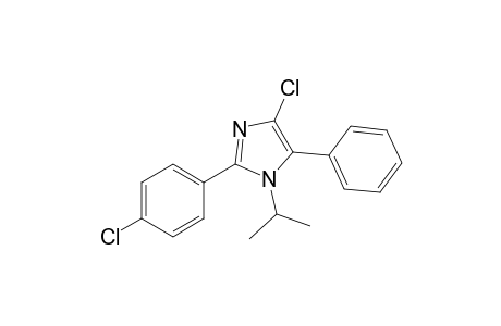 1-Isopropyl-4-chloro-2-(4-chlorophenyl)-5-phenyl-1H-imidazole