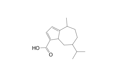 1-Azulenecarboxylic acid, 4,5,6,7,8,8a-hexahydro-4-methyl-7-(1-methylethyl)-