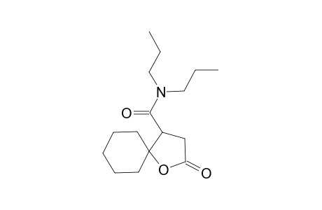 2-Oxo-N,N-dipropyl-1-oxaspiro[4.5]decane-4-carboxamide