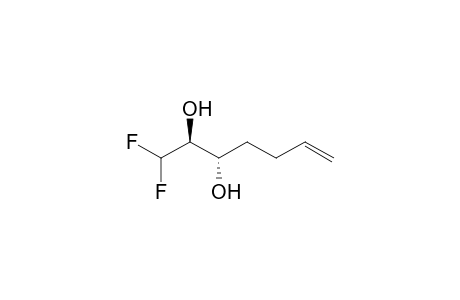 (2S,3S)-1,1-Difluoro-hept-6-ene-2,3-diol