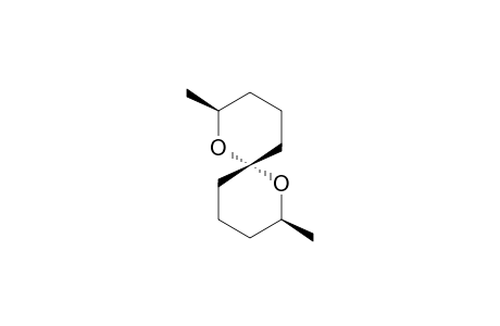 2,8-DIMETHYL-1,7-DIOXASPIRO-[5.5]-UNDECANE;ISOMER-#1
