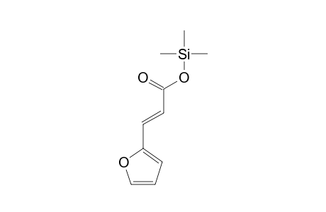 (E)-3-(2-furanyl)-2-propenoic acid trimethylsilyl ester
