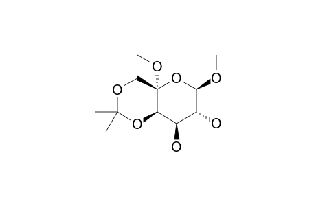 METHYL-4,6-O-ISOPROPYLIDENE-5-C-METHOXY-BETA-D-GALACTOPYRANOSIDE