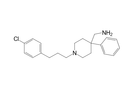 (1-(3-(4-chlorophenyl)propyl)-4-phenylpiperidin-4-yl)methanamine