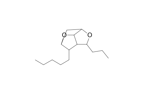 Hexahydro-7-pentyl-5-propyl-2,6-methanofuro[3,2-b]furan
