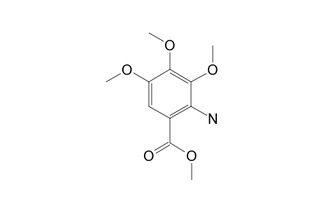 2-amino-3,4,5-trimethoxy-benzoic acid methyl ester